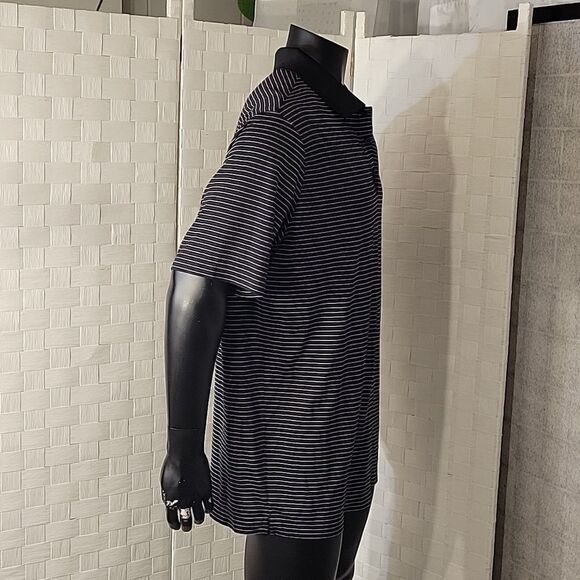 NIKE GOLF TOUR PERFORMANCE DRI-FIT STRIPED PIQUE POLO MEN'S SHIRT - Picture 9 of 16
